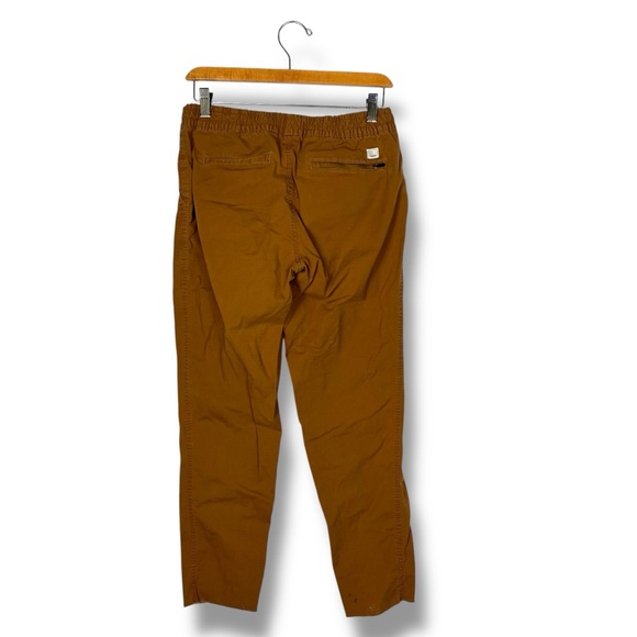 Vuori Ripstop Drawstring Pull On Pants XS Pockets Tan Brown VW450 - Picture 8 of 15